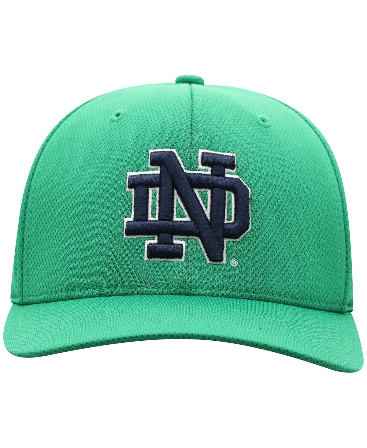 Top Of The World Men's Green Notre Dame Fighting Irish Team Color Fitted Hat In Green
