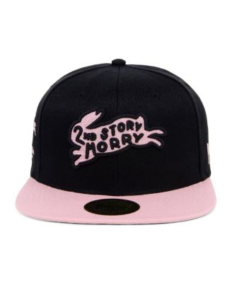 Men's Black Second Story Morrys Black Fives Snapback Adjustable Hat