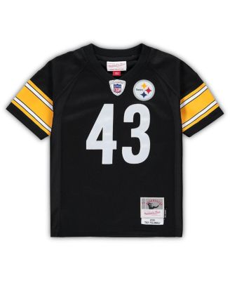 Toddler Boys and Girls Troy Polamalu Black Pittsburgh Steelers 2005 Retired Legacy Jersey