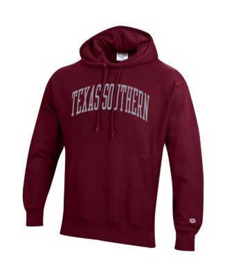 Men's Maroon Texas Southern Tigers Tall Arch Pullover Hoodie