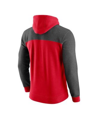 Men's Scarlet Ohio State Buckeyes AV-15 2.0 Pullover Hoodie