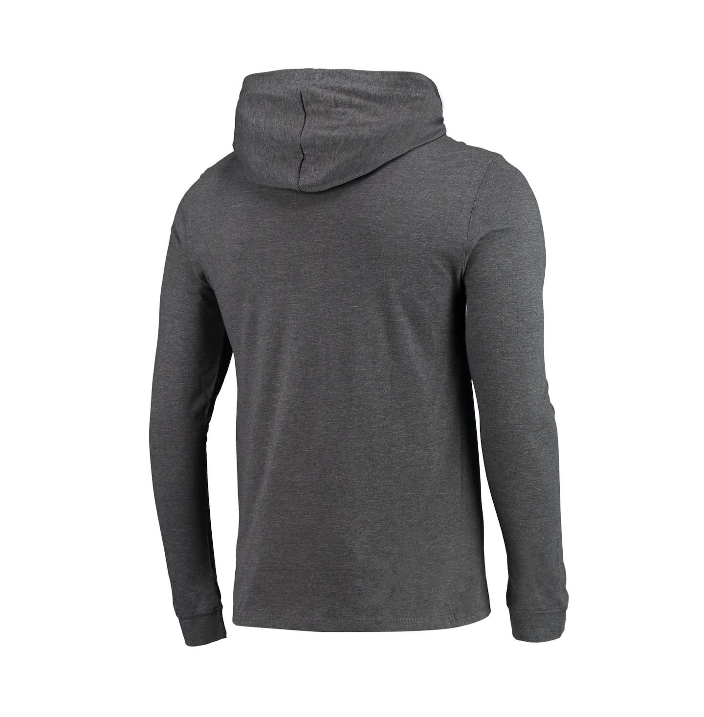 Мужской комплект Concepts Sport Heathered Green, Heathered Charcoal Michigan State Spartans Meter Long Sleeve Hoodie T-shirt and Jogger Pants Set — фото 4