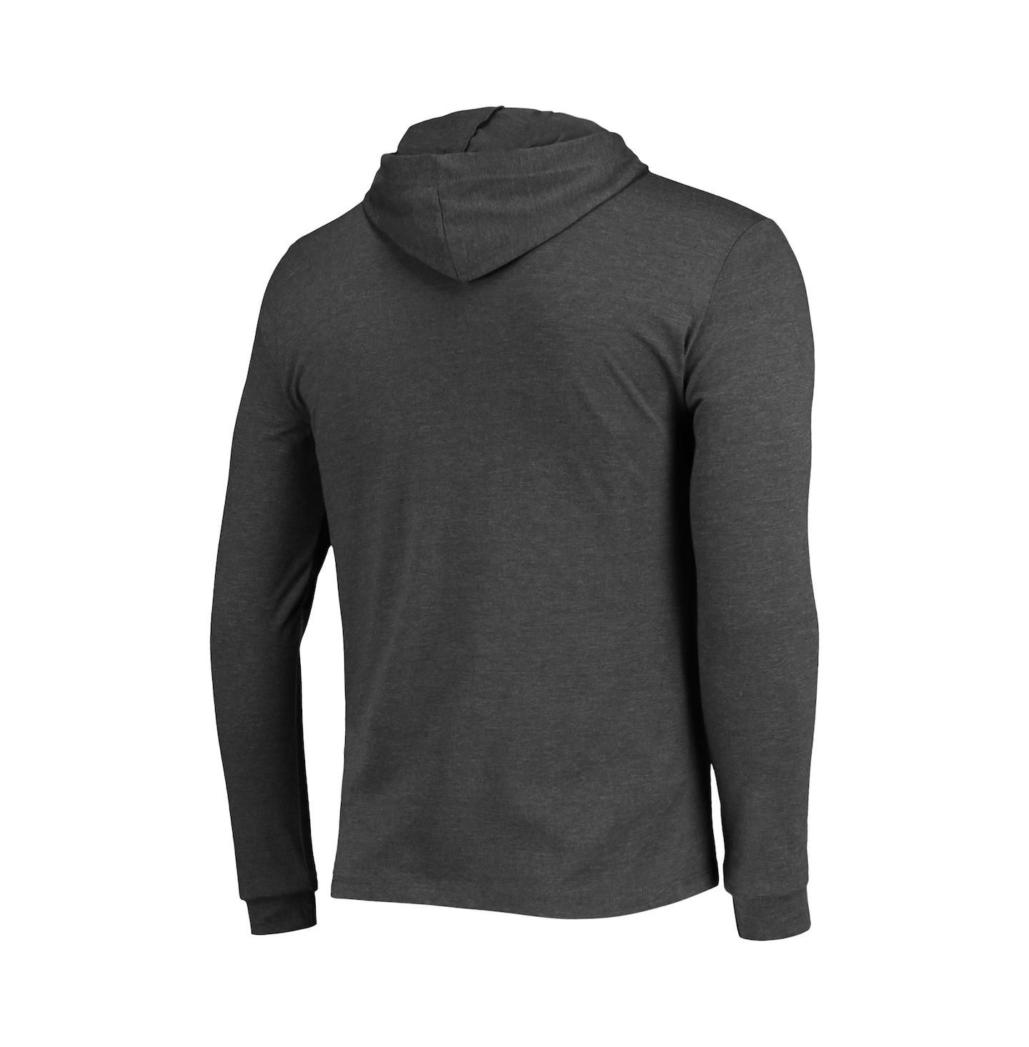 Мужской комплект Concepts Sport Navy, Charcoal Auburn Tigers Meter Long Sleeve Hoodie T-shirt and Jogger Pants Set — фото 4