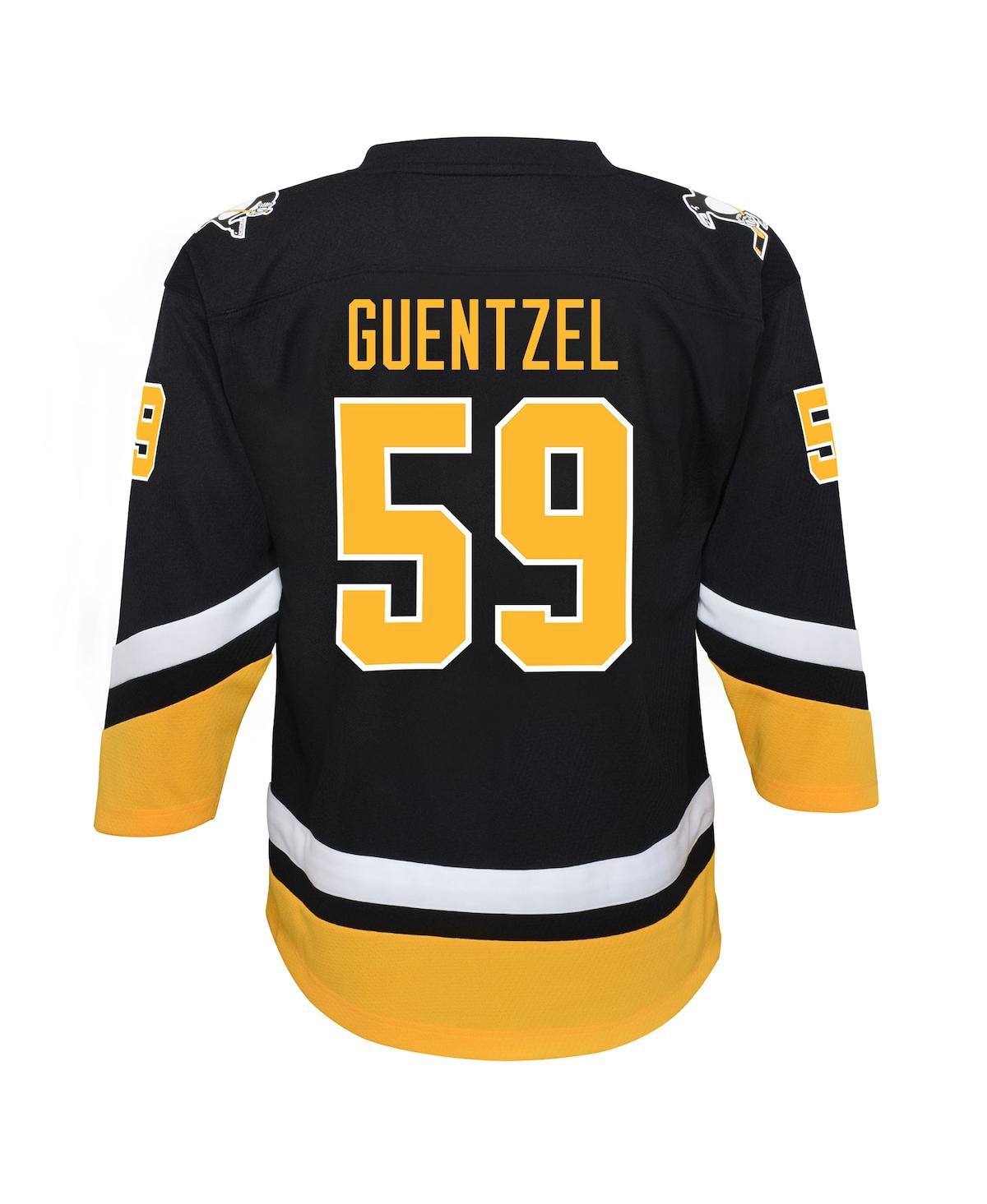 Big Boys Jake GuentzelPittsburgh Penguins 2021/22 Alternate Replica Player Jersey - Black
