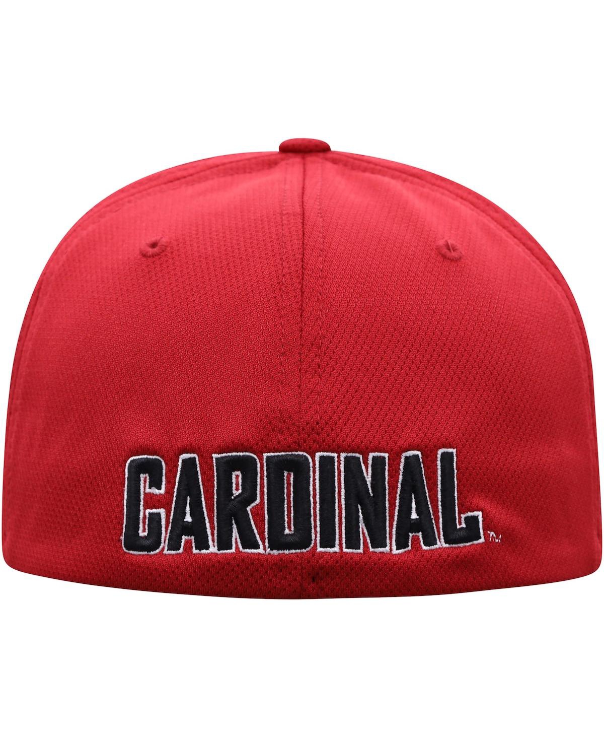 Shop Top Of The World Men's  Cardinal Stanford Cardinal Reflex Logo Flex Hat