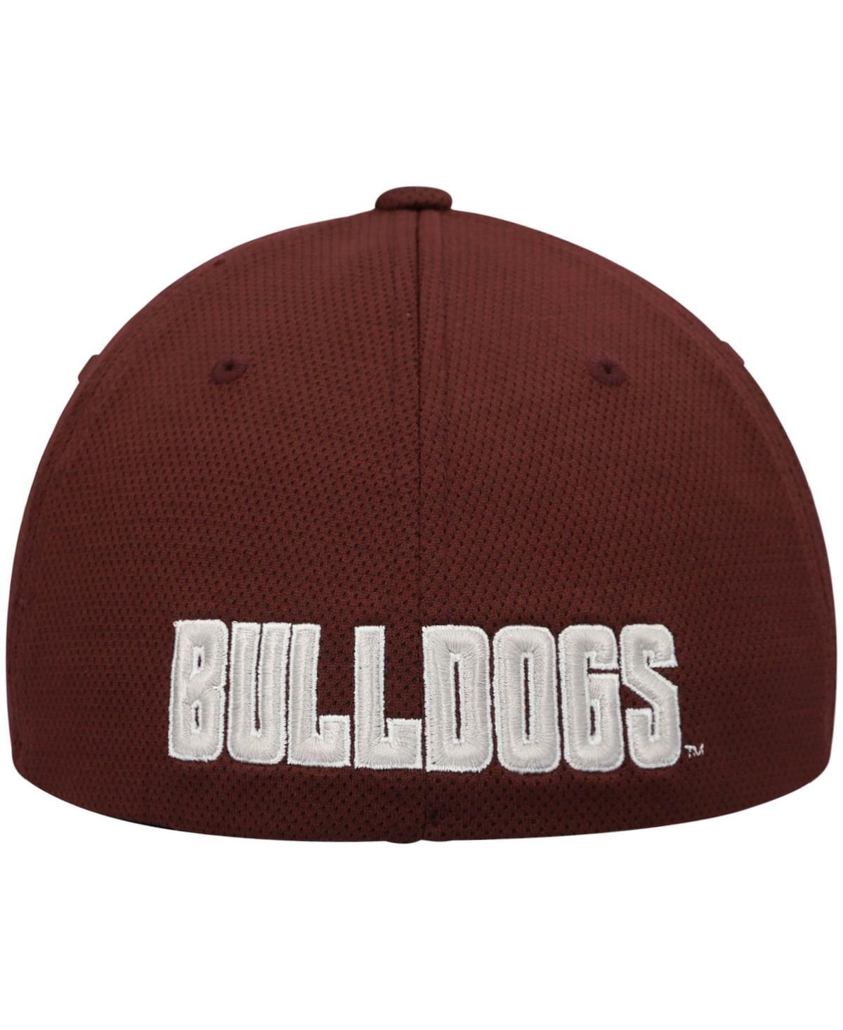 Shop Top Of The World Men's  Maroon Mississippi State Bulldogs Reflex Logo Flex Hat