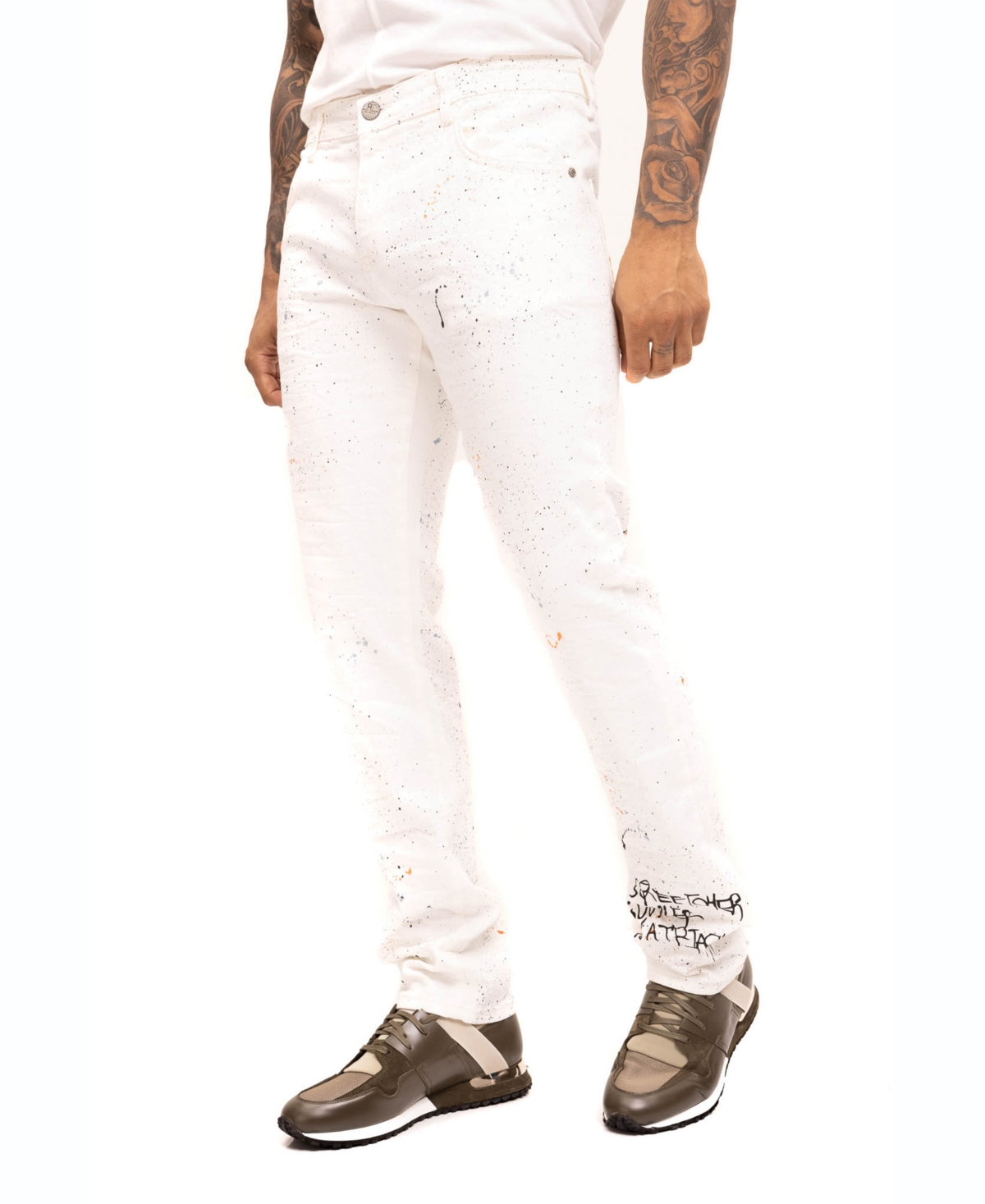 Men's Modern Downer Denim Jeans - White