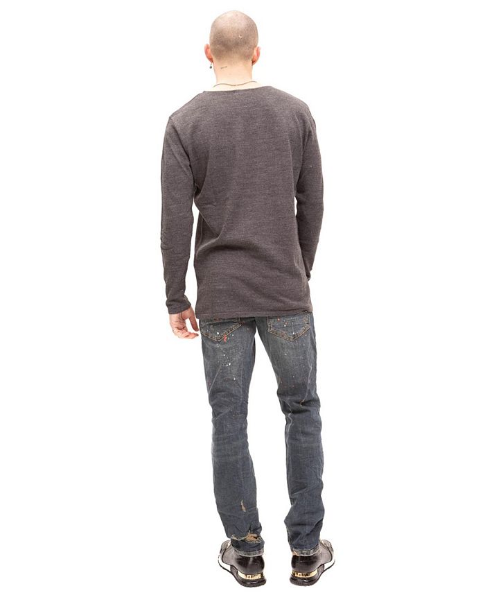 RON TOMSON Men's Modern Double Distorted Sweater - Macy's