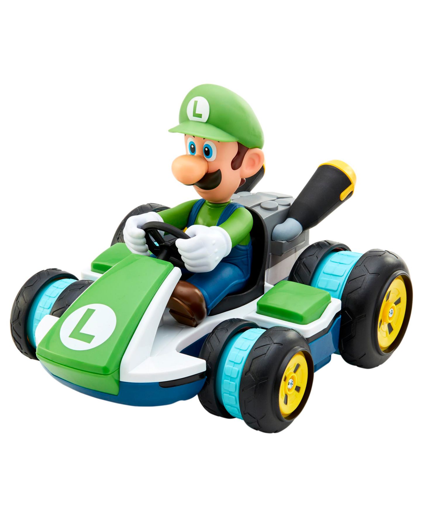 Детские фигурки SUPER MARIO Mario Kart 8 Anti-Gravity Luigi Mini RC Racer — фото 3