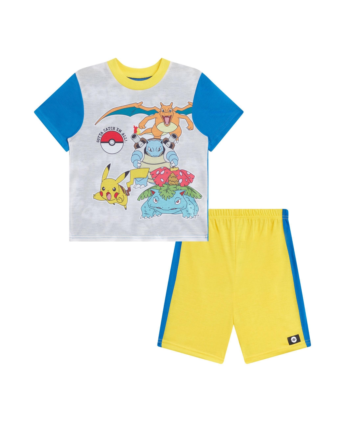 Pokémon Kids' Little Boys Pokemon T-shirt And Shorts, 2-piece Set In Assorted
