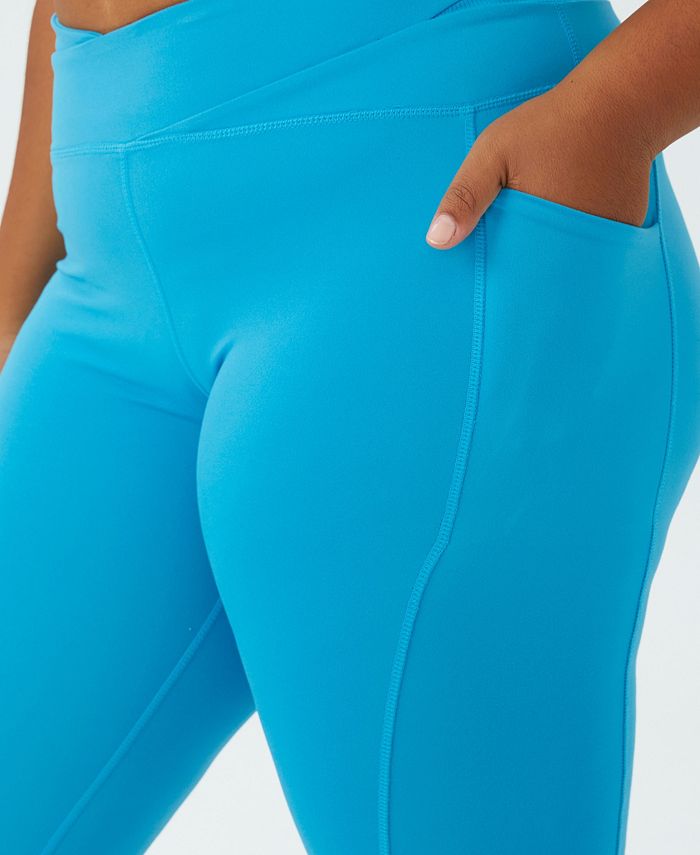 mymixtrendz Women Cotton 3/4 Length Soft, Tights Yoga Pants Plus