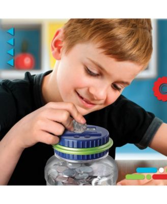 Digital Coin-Counting Money Jar with LCD Screen