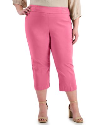 macys plus size pants