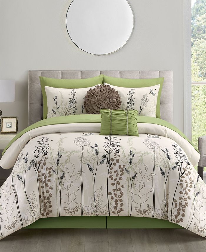Stratford Park Lonny 10 Piece Comforter Set, King Macy's