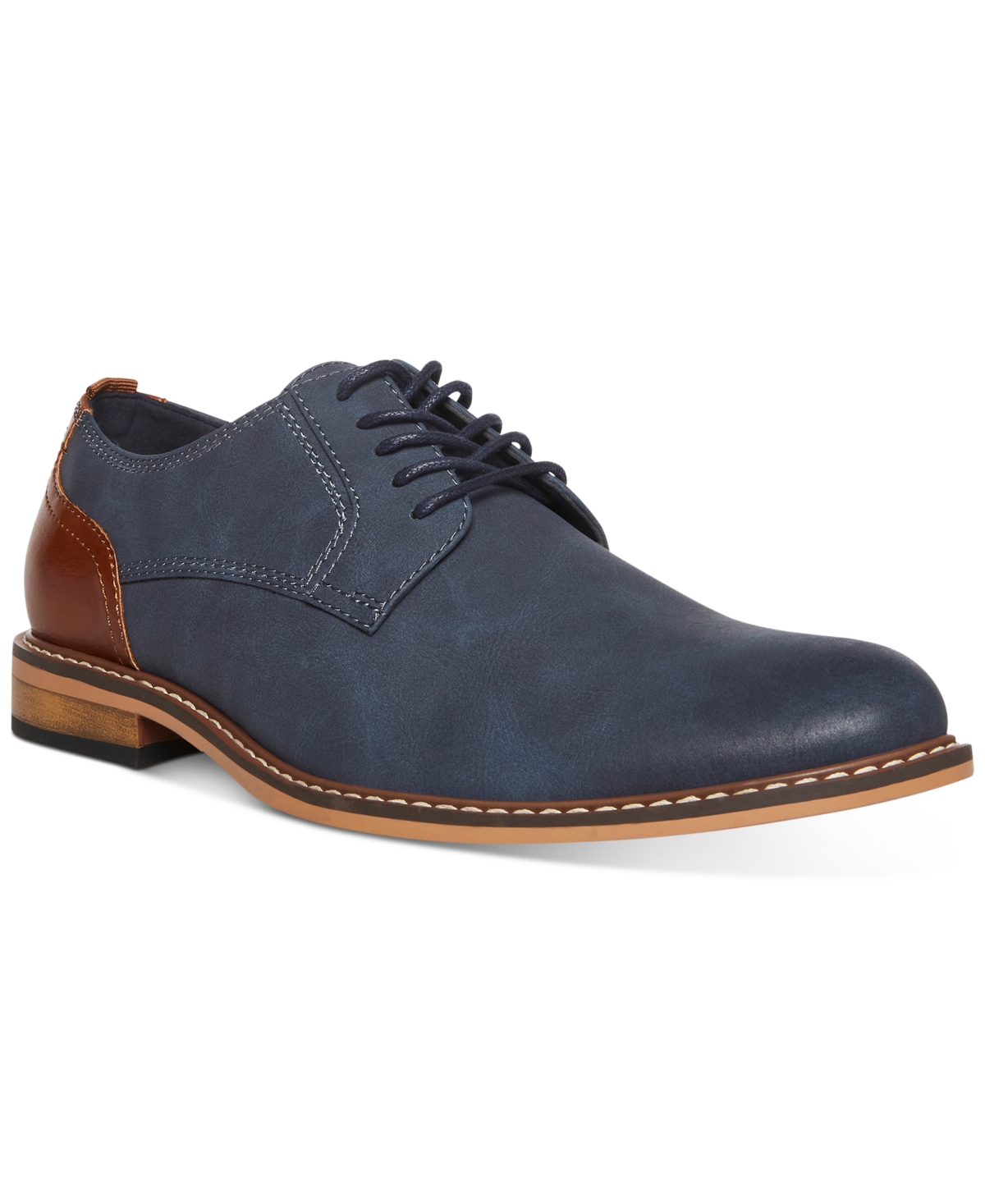 Madden Men Men's Allou Oxford Dress Shoe In Cognac Nubuck