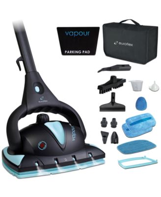 Euroflex Vapour Pro Hybrid Steam Mop & 18pc All-In-One Portable Steam Cleaner (M4S)