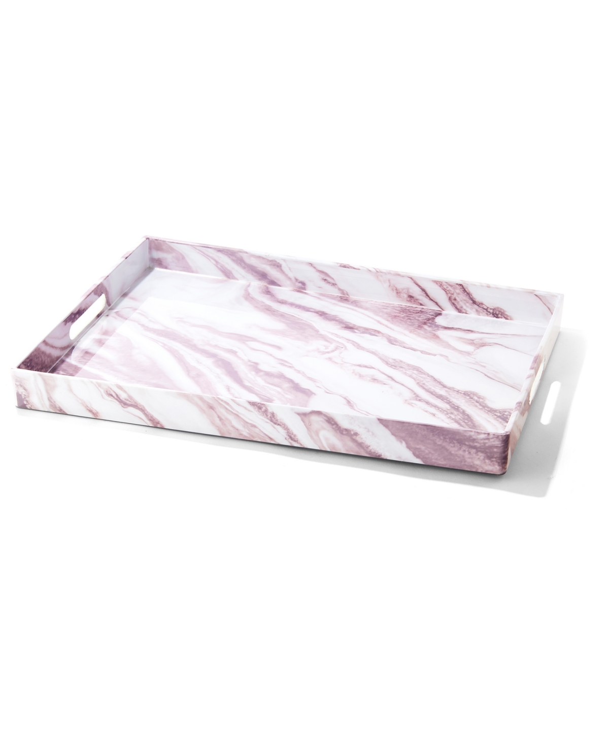 AMERICAN ATELIER MARBLE FINISH RECTANGLE TRAY