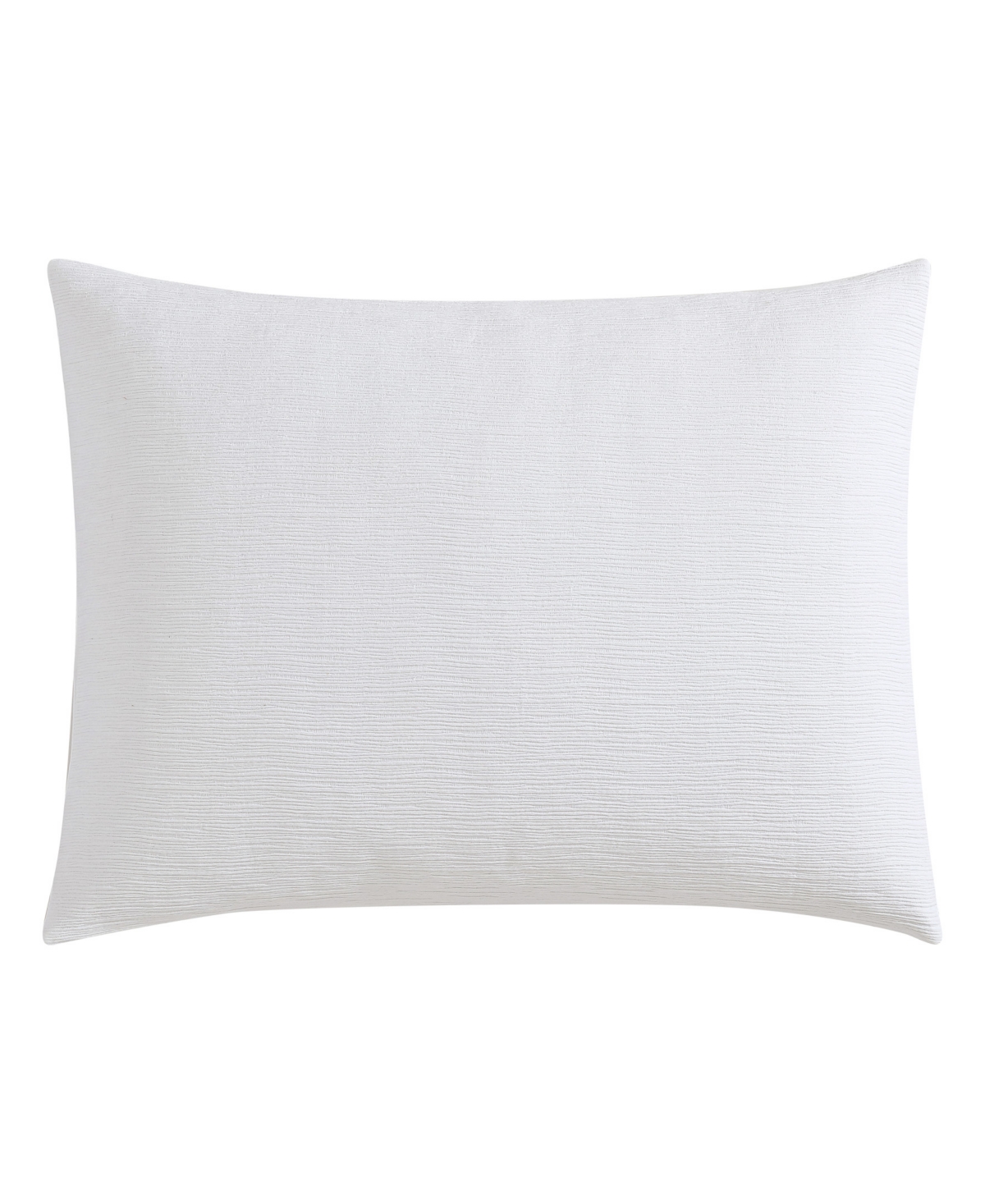 Vera Wang Solid Textured Pleats 3-Pc. Duvet Cover Set