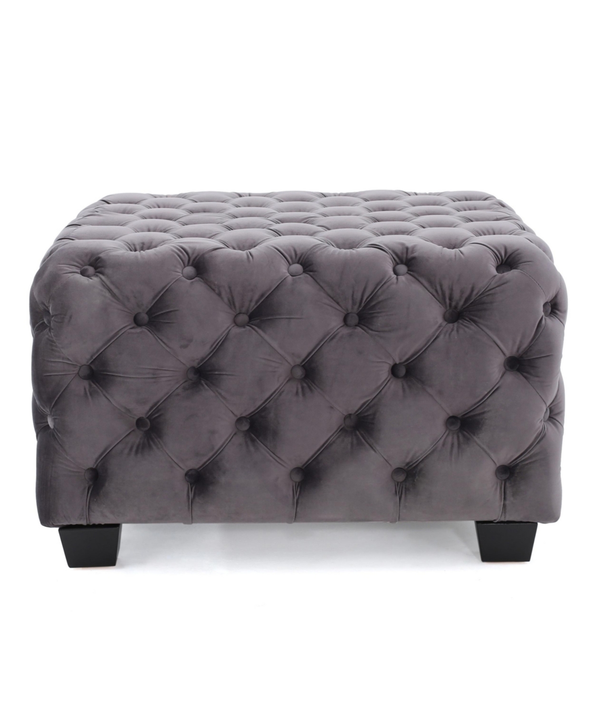 Noble House Jaymee Ottoman In Gray