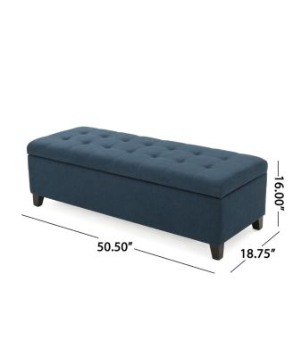Mission Storage Ottoman