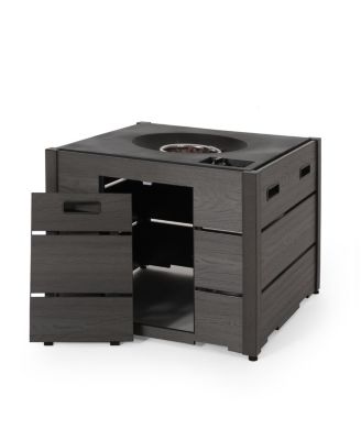 Archie Outdoor Rectangle Fire Pit