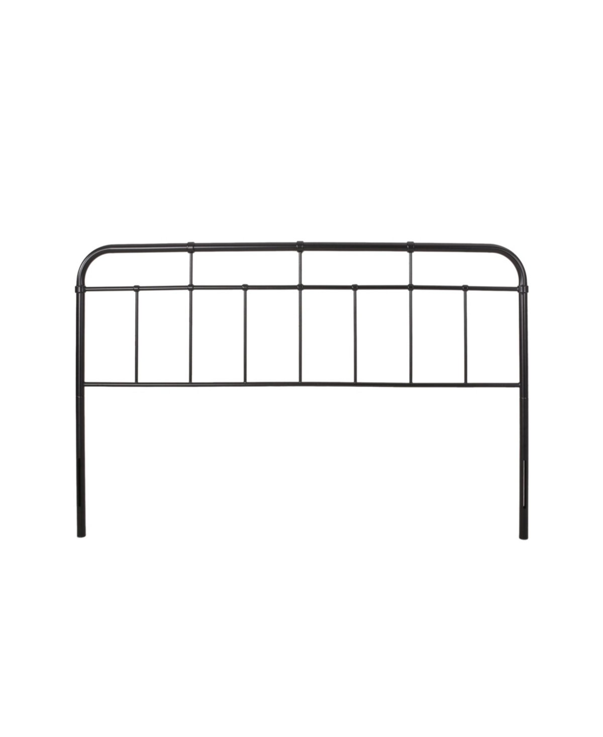 Noble House Aborn Contemporary King Headboard In Flat Black