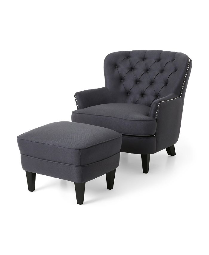 Noble house tufted chair shop