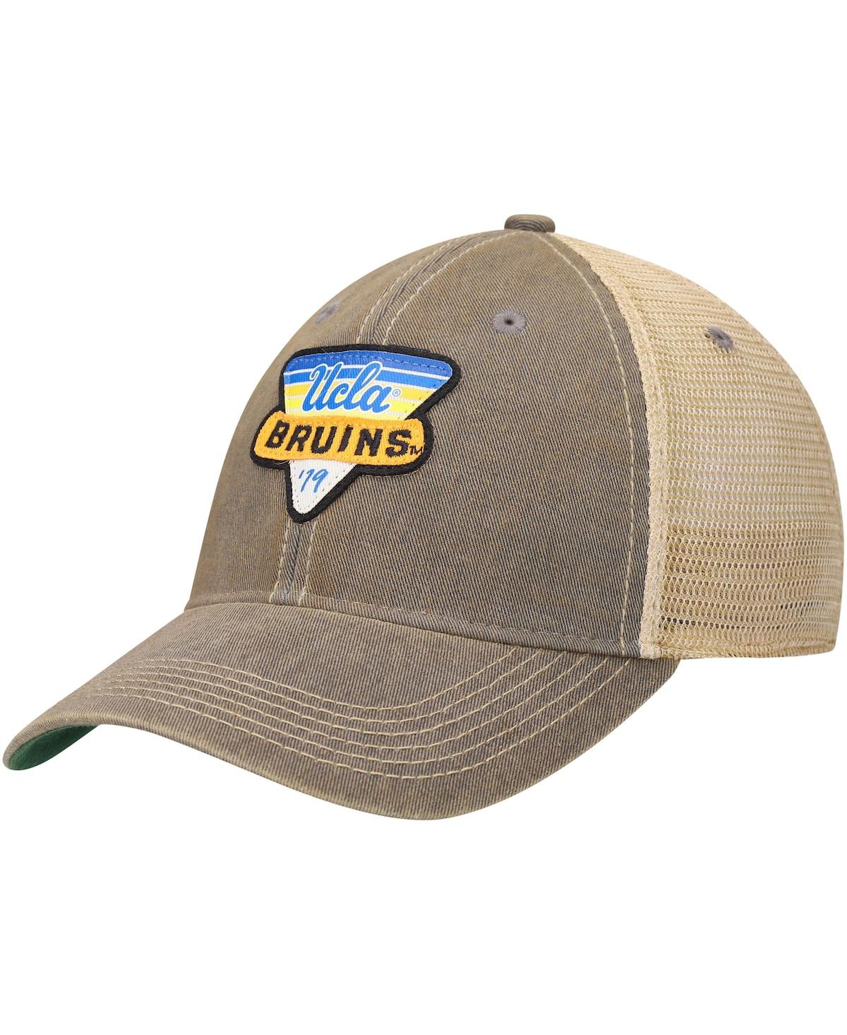 Men's Gray Ucla Bruins Legacy Point Old Favorite Trucker Snapback Hat - Gray