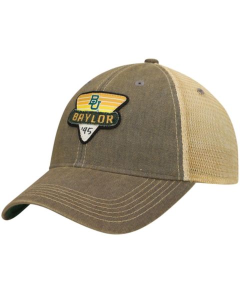 Мужская кепка Legacy Athletic Gray Baylor Bears Legacy Point Old Favorite Trucker Snapback Hat