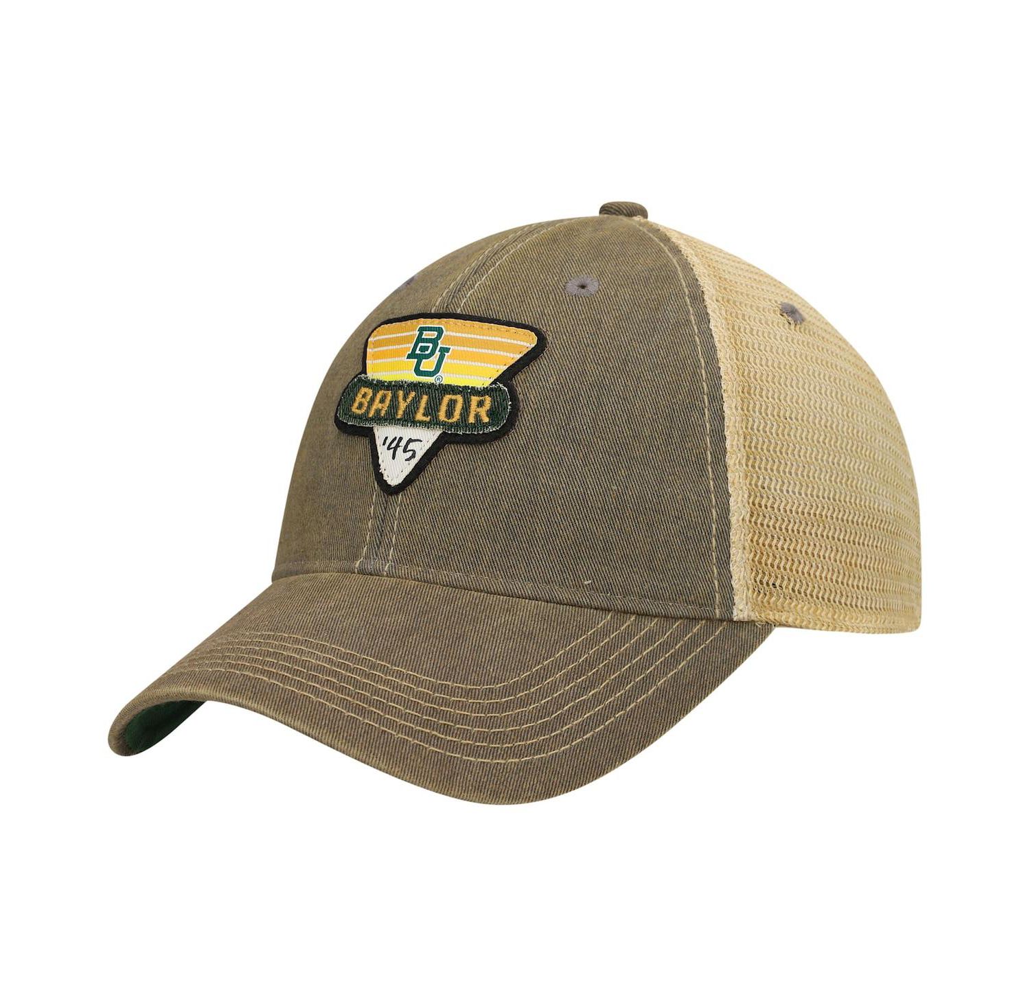 Men's Gray Baylor Bears Legacy Point Old Favorite Trucker Snapback Hat