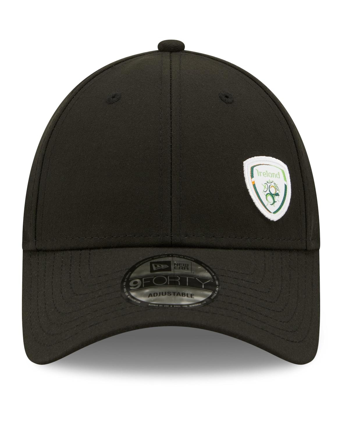 New Era Black Ireland National Team Repreve 9forty Adjustable Hat In Black