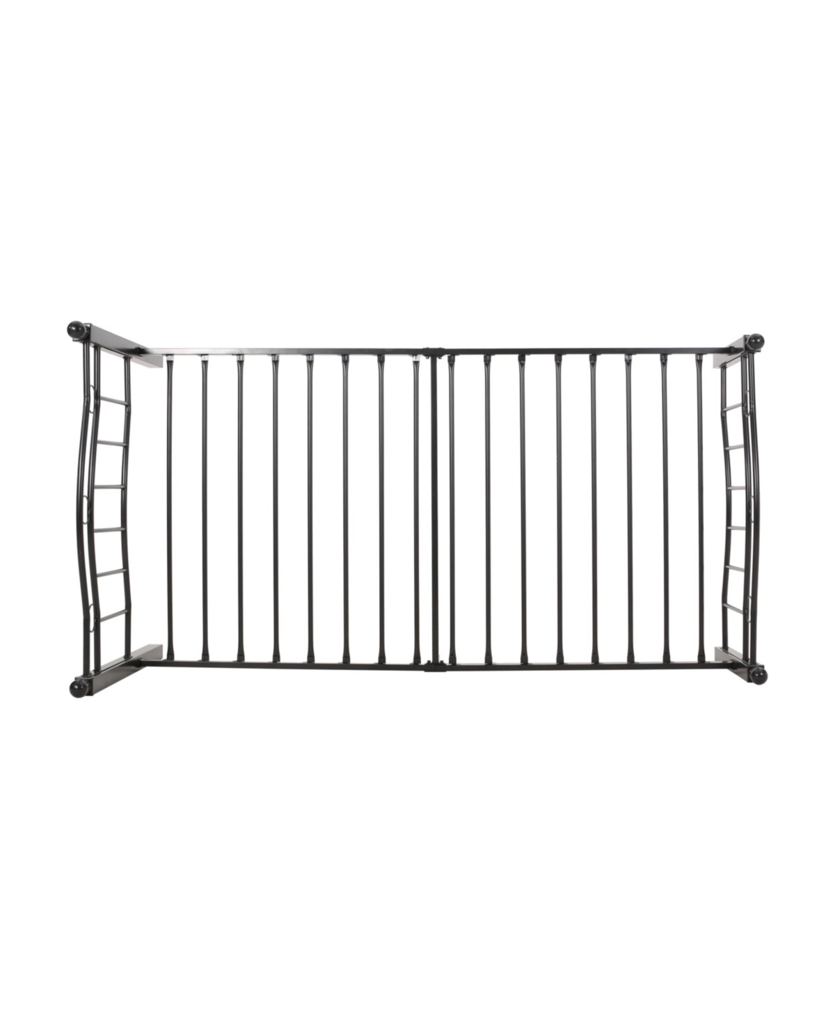 Noble House Bouvardia Contemporary Iron Bed Frame, Twin In Black