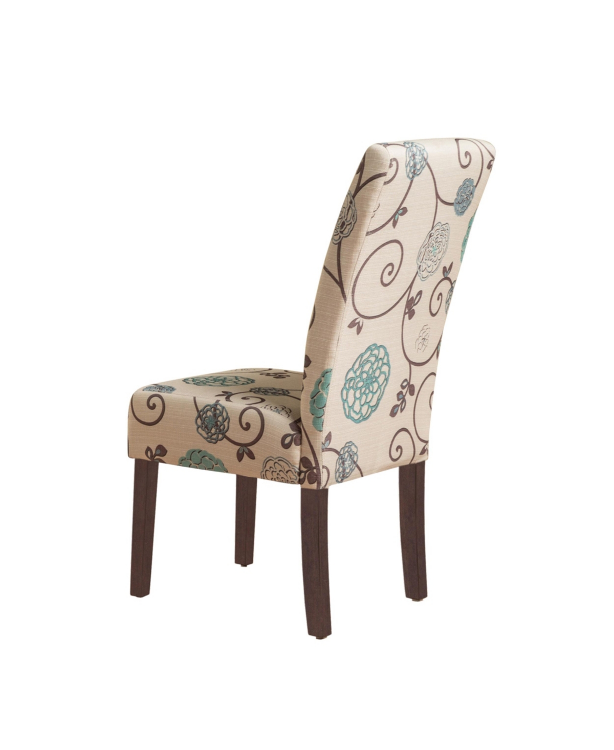 NOBLE HOUSE PERTICA CONTEMPORARY FABRIC DINING CHAIRS SET, 2 PIECE