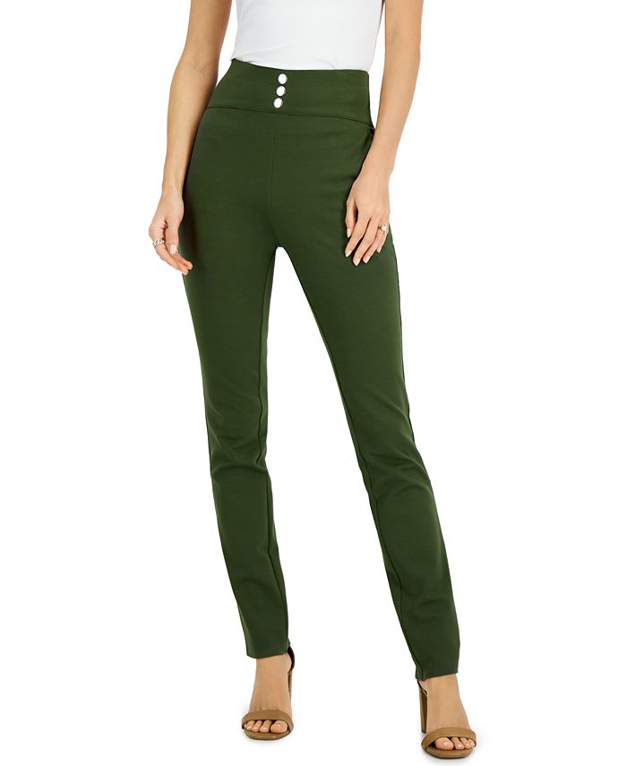 I.N.C. International Concepts Women's Pull-On Ponte Pants, Created for  Macy's - Macy's