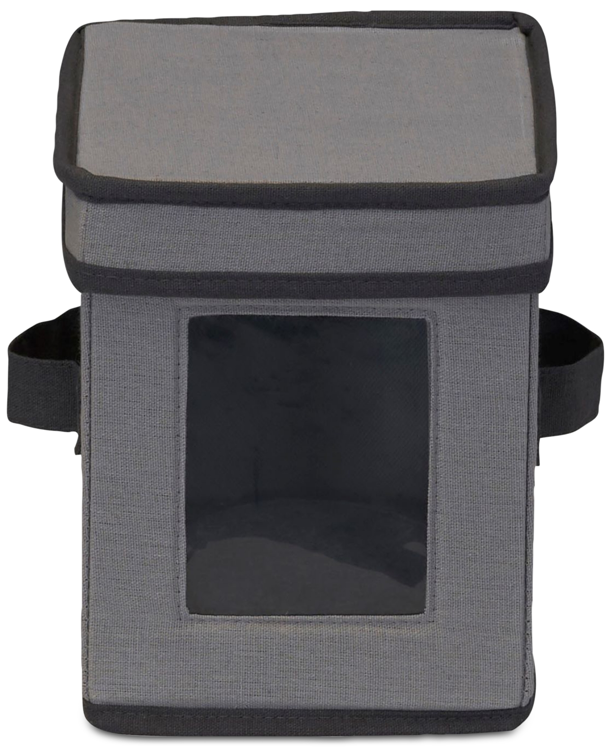 Household Essentials Saucer Storage Box In Gray