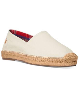 ralph lauren cotton canvas espadrille