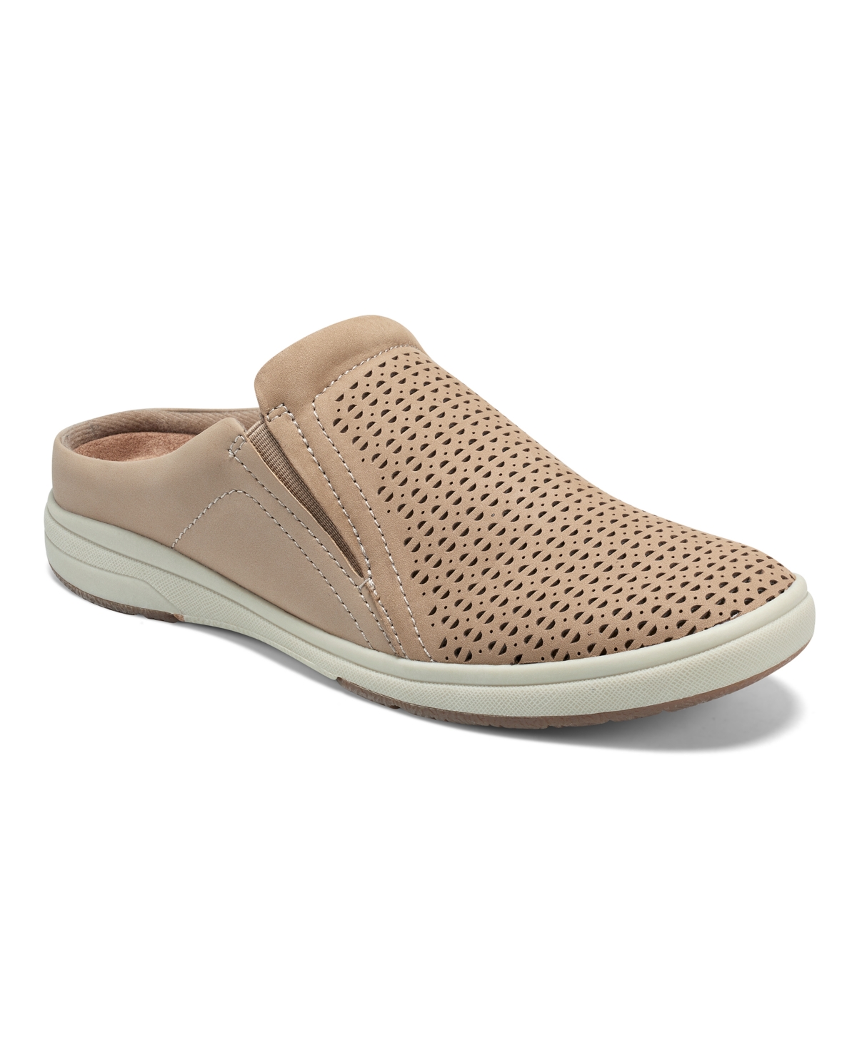 Earth Origins Women's Emilia Casual Mules Women's Shoes In Peach- Nubuck