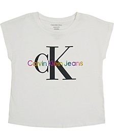 Big Girls Rainbow Monologo T-shirt
