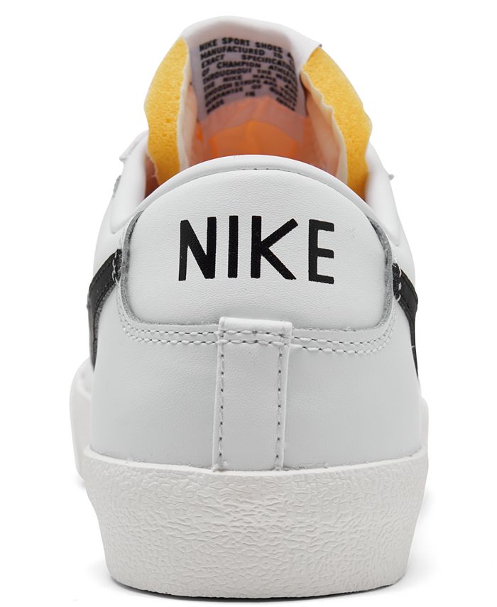 Nike Men's Blazer Low 77 Vintage-Like Casual Sneakers from Finish Line ...