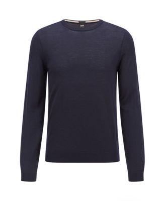 Men's Slim-Fit Merino Wool Sweater