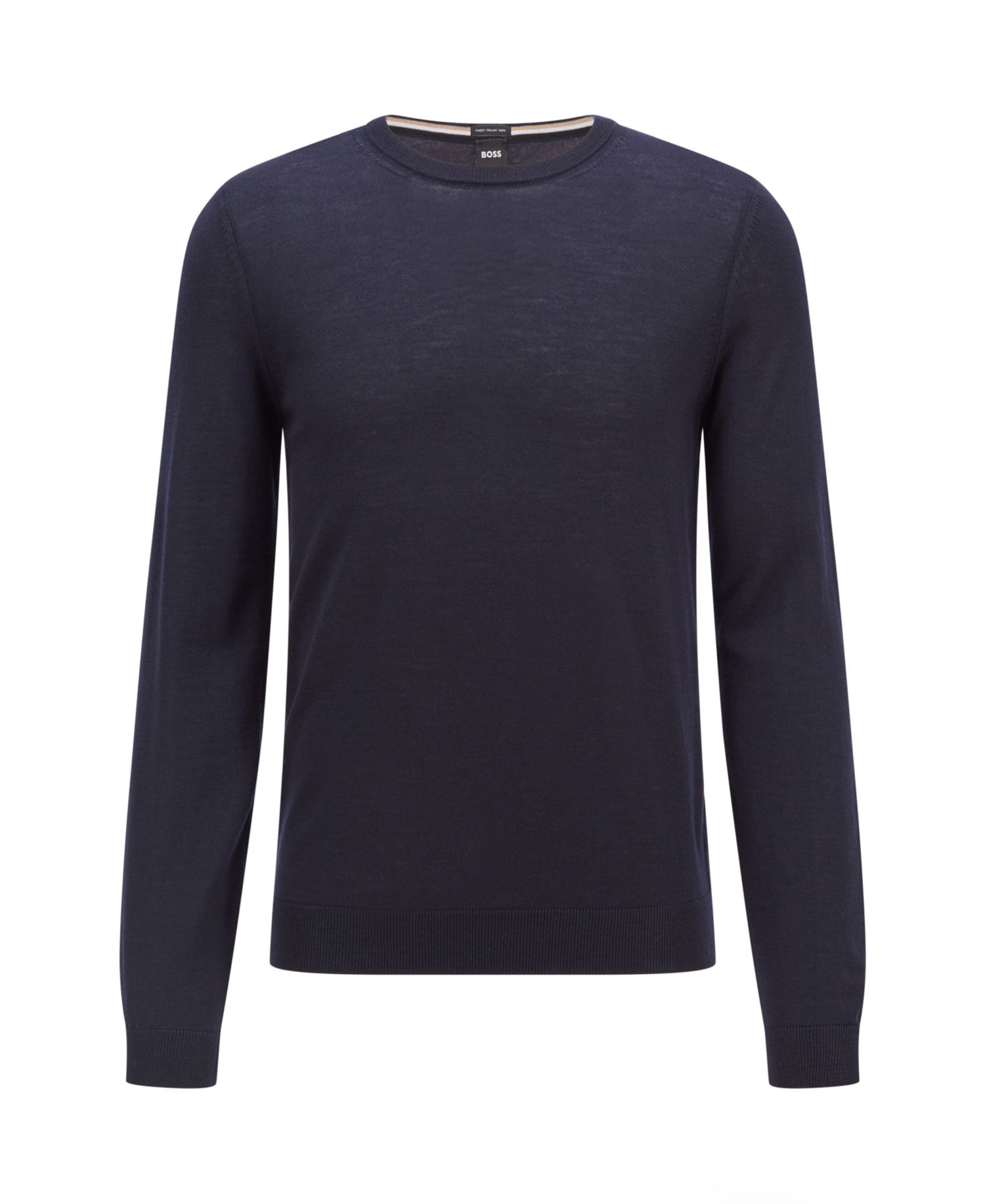 Men's Slim-Fit Merino Wool Sweater