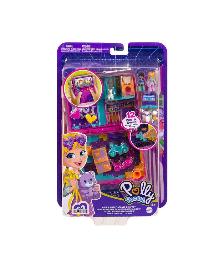 Polly Pocket Video Game Arcade Compact Macy's