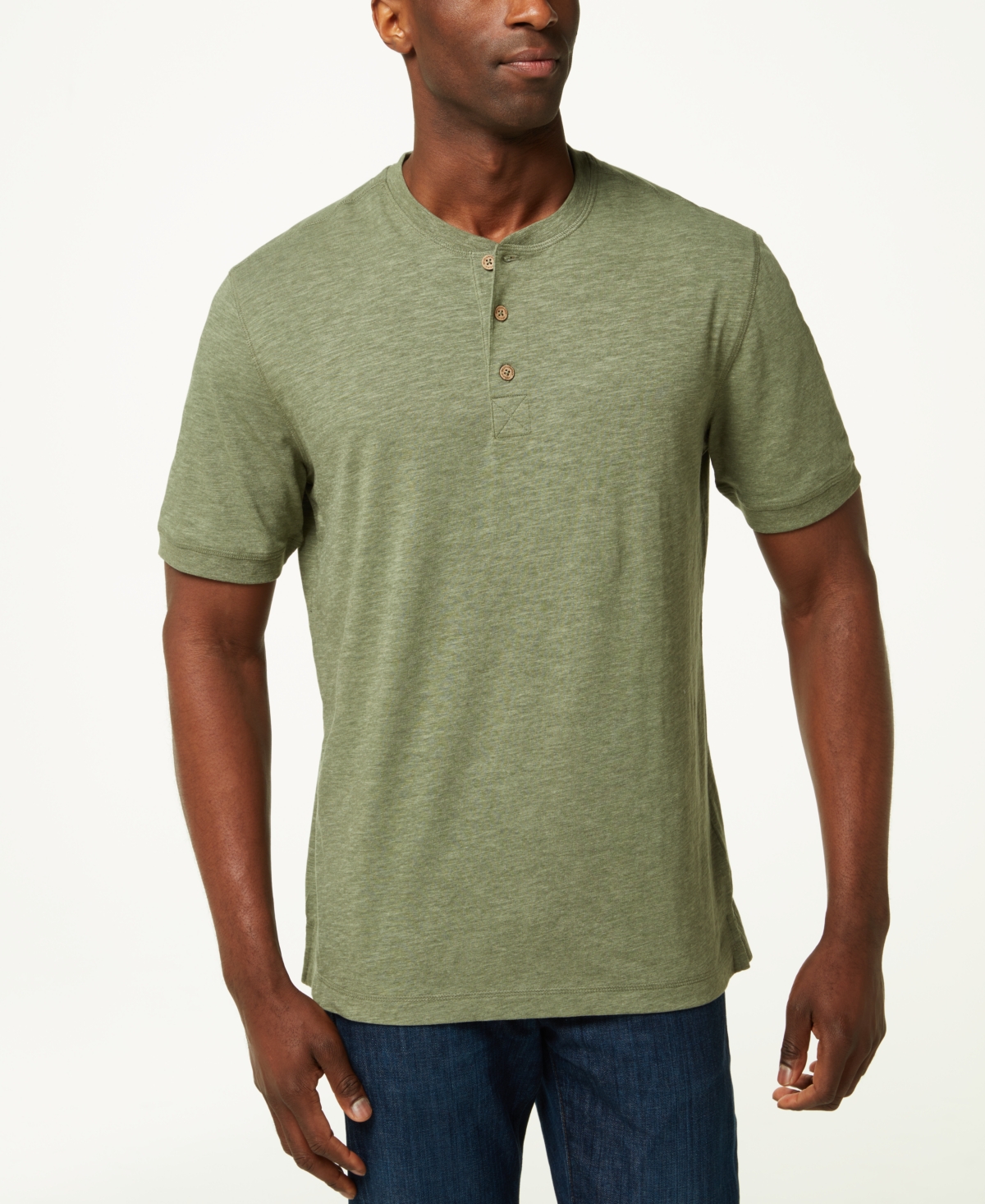 Weatherproof vintage men's cheap heathered henley