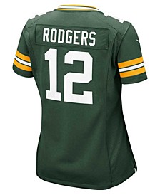 Women's Aaron Rodgers Green Bay Packers Game Jersey 