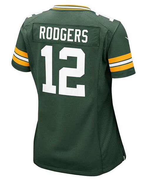 Female aaron rodgers jersey clearance