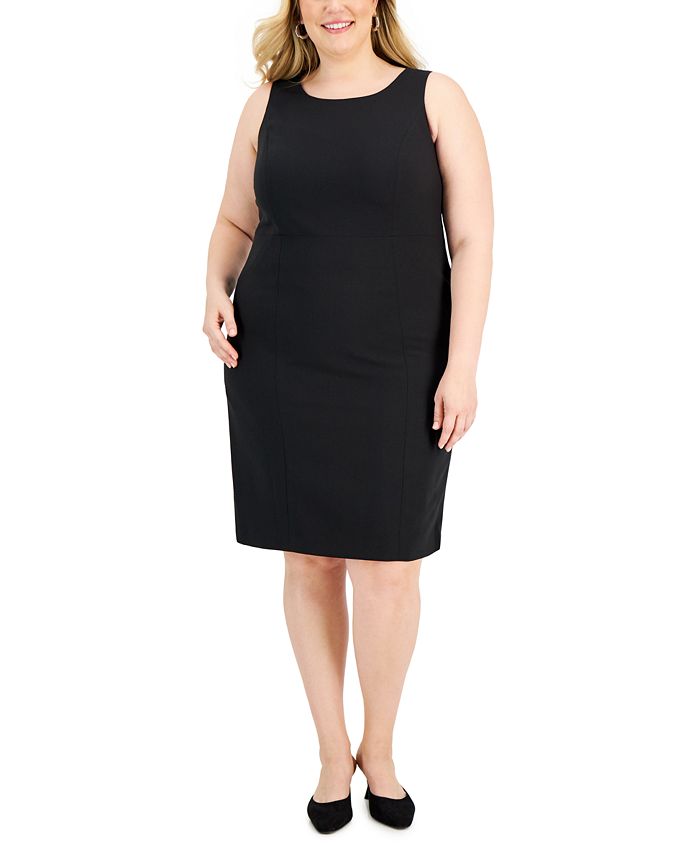 Le Suit Plus Size OpenFront Sheath Dress Suit Macy's