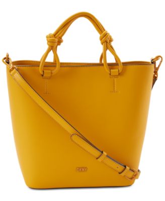 macys yellow purse