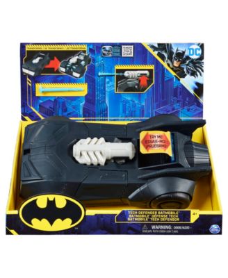 Batman, Tech Defender Batmobile, Transforming Vehicle with Blaster  Launcher, Kids Toys for Boys Ages 4 and Up