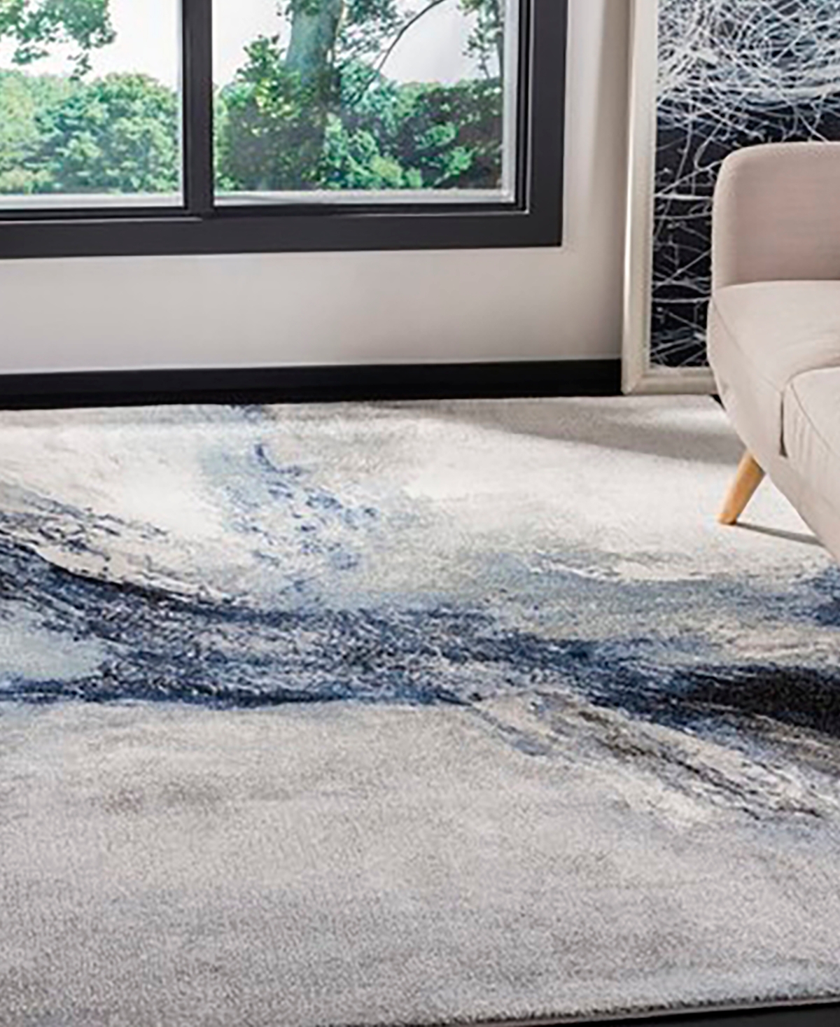 Safavieh Galaxy Gal-117 x Area Rug - Gray