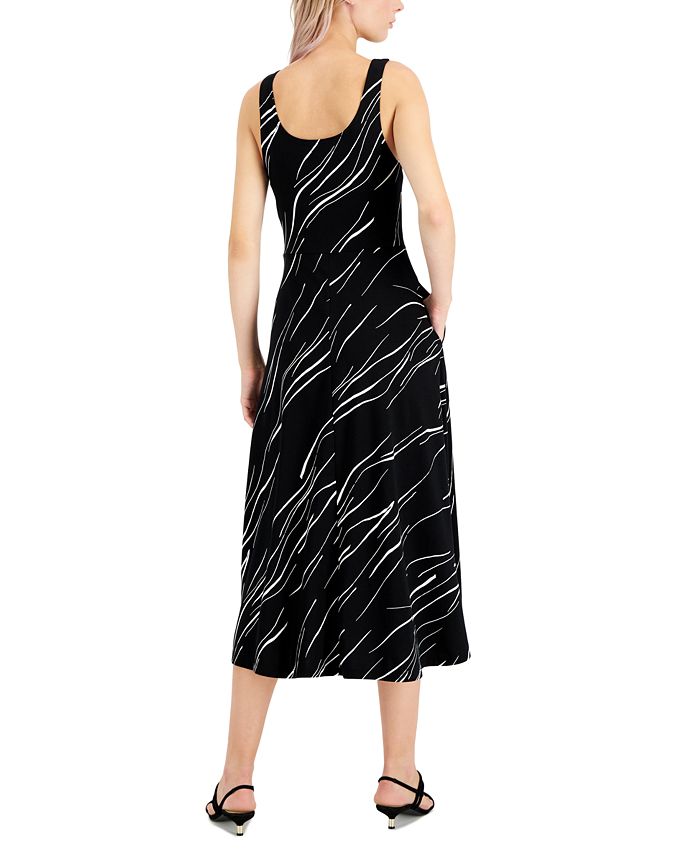 Alfani Women's Sleeveless Midi Dress, Created for Macy's & Reviews ...